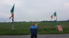Ronan, one of the main activists at the protest near Newhall House, Flood's Cross, Naas, Co. K...jpg