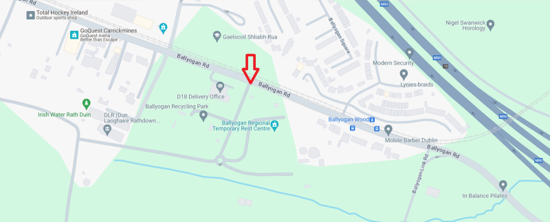 Ballyogan protest site, 24 May 2005.png