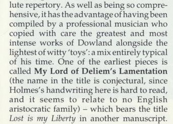 Christopher Wilson, Rosa, Elizabethan Flute Music, London 1991.jpg